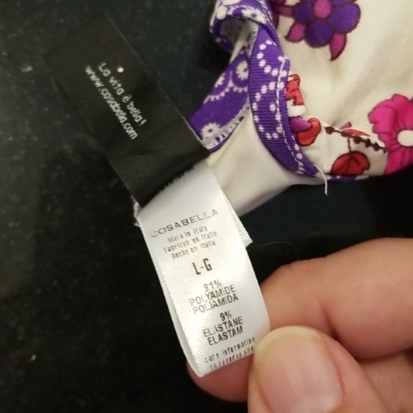 💕COSABELLA MARE💕 Triangle Top Print Bikini Set - Picture 8 of 8